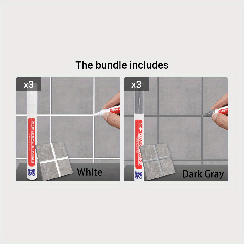 White Waterproof Gel Tile Sealer for Grout and Ceramic Tiles