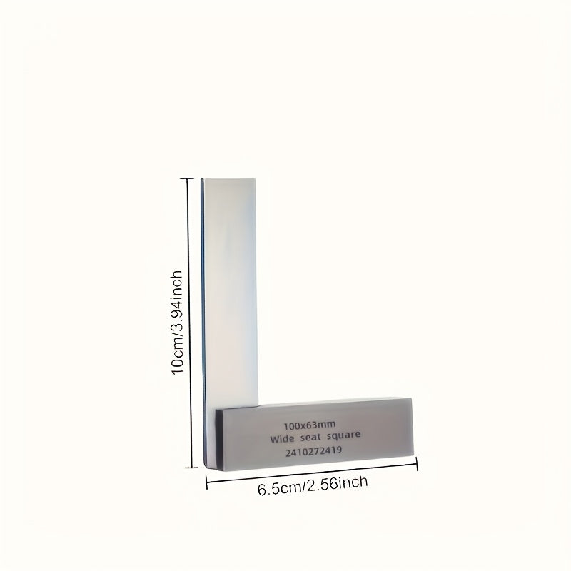 Stainless Steel Angle Measuring Ruler Protractor for Woodworking and Metal