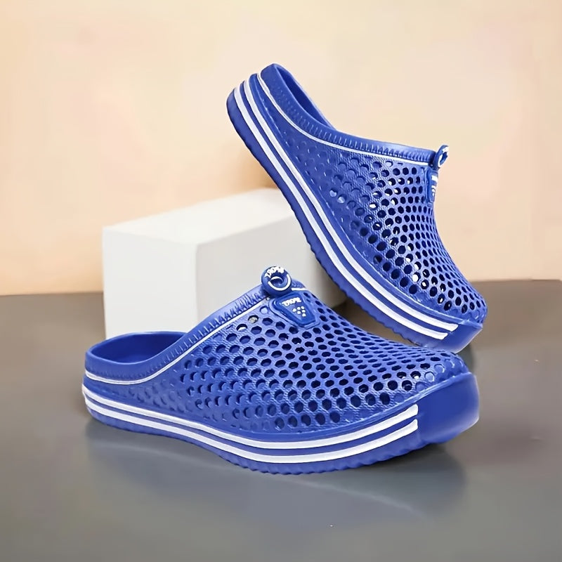 Women's Solid Color Clogs Casual Garden Slip-On Beach Shoes