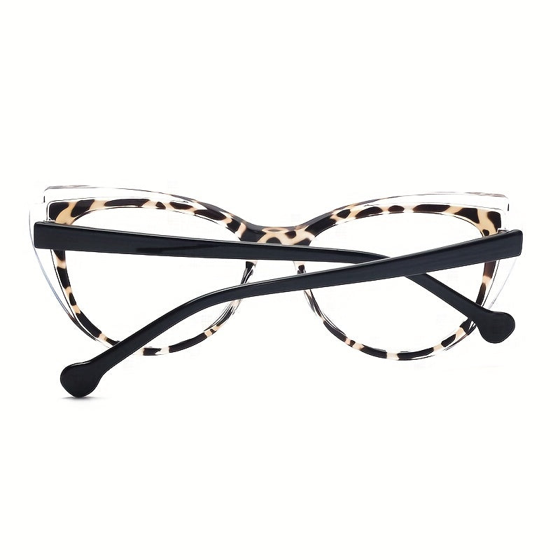 Blue Light Blocking Glasses for Women and Men Y2K Floral Cat Eye Computer Spectacles