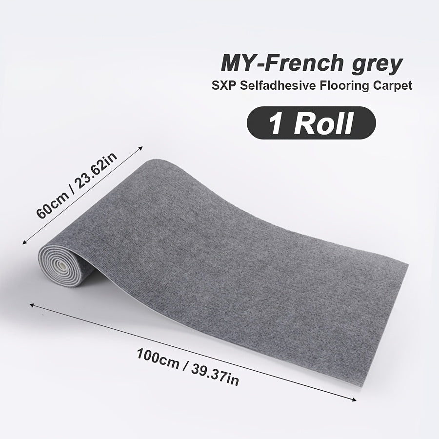 Self-Adhesive Carpet Tiles 5mm Thick Roll for Home Use in Multiple Sizes