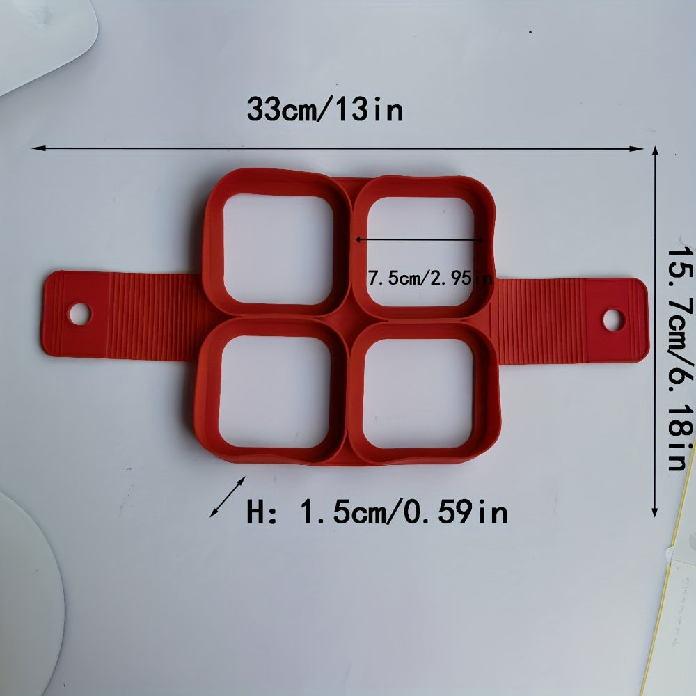 Silicone Egg Cooker Nonstick Pancake Mold Egg Ring for Omelets and Fried Eggs