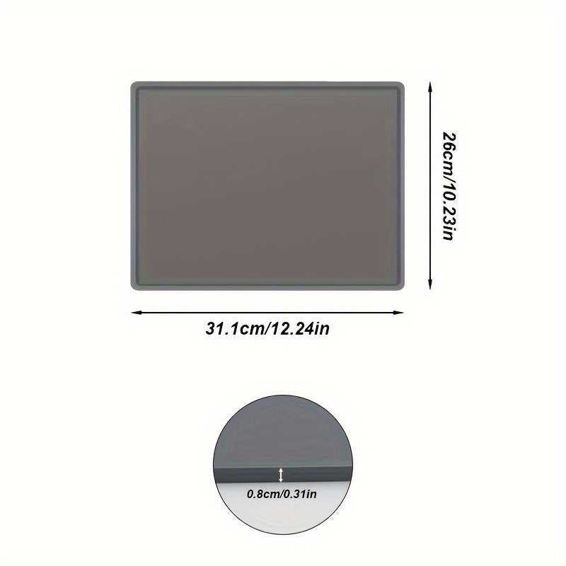 One-Piece Swiss Roll Silicone Baking Mat Non-Stick Reusable Heat-Resistant