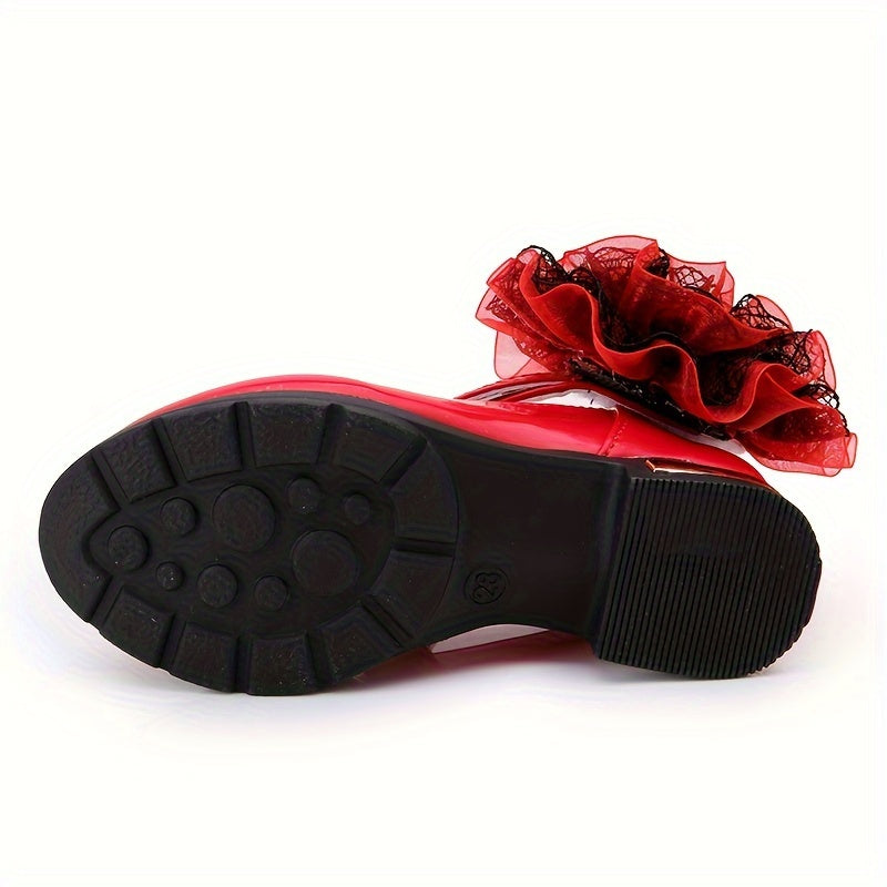 Girls' Mary Jane Shoes Breathable Rubber Sole Formal Casual Spring Summer