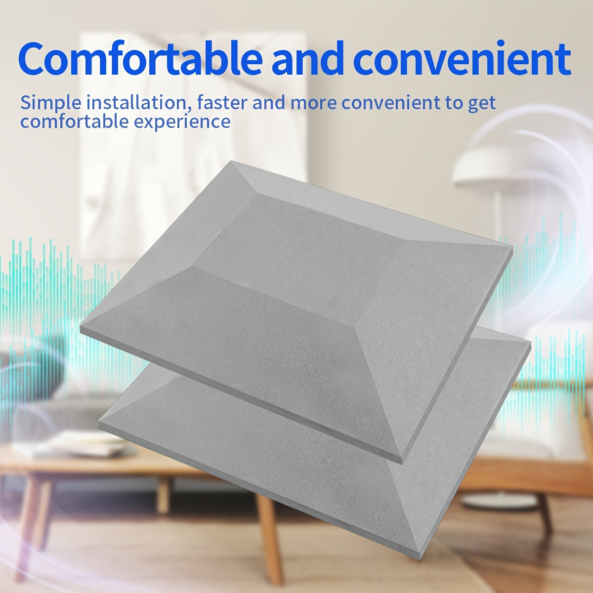 Gray Foam Sofa Cushion Support 20x20 Inches for Sagging Chairs and Sofas