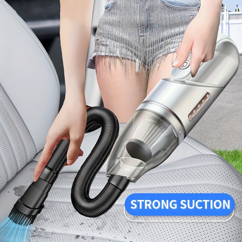 Aspiradora portátil para coche, de mano, húmeda y seca, para eliminar pelo de mascotas