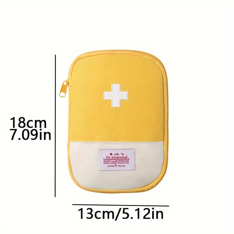 Compact Medical Kit Organizer for Travel First Aid Storage Small Medical Items