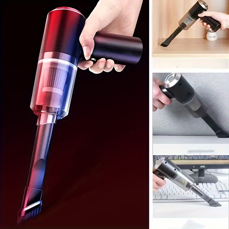 Handheld USB Rechargeable Car and Home Vacuum Cleaner Portable Dust Collector