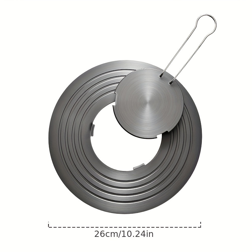 Aluminum Gas Stove Burner Covers Heat-Resistant Detachable Anti-Frosting Plate