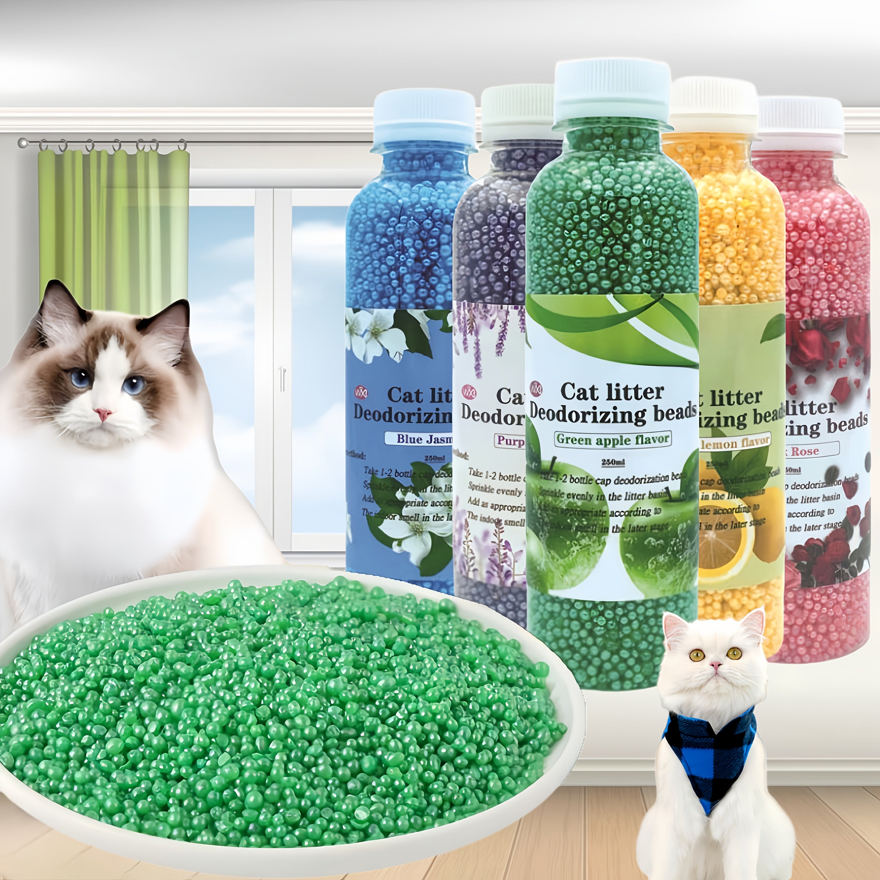 Fresh Scent Cat Litter Odor Control Solution for Cats