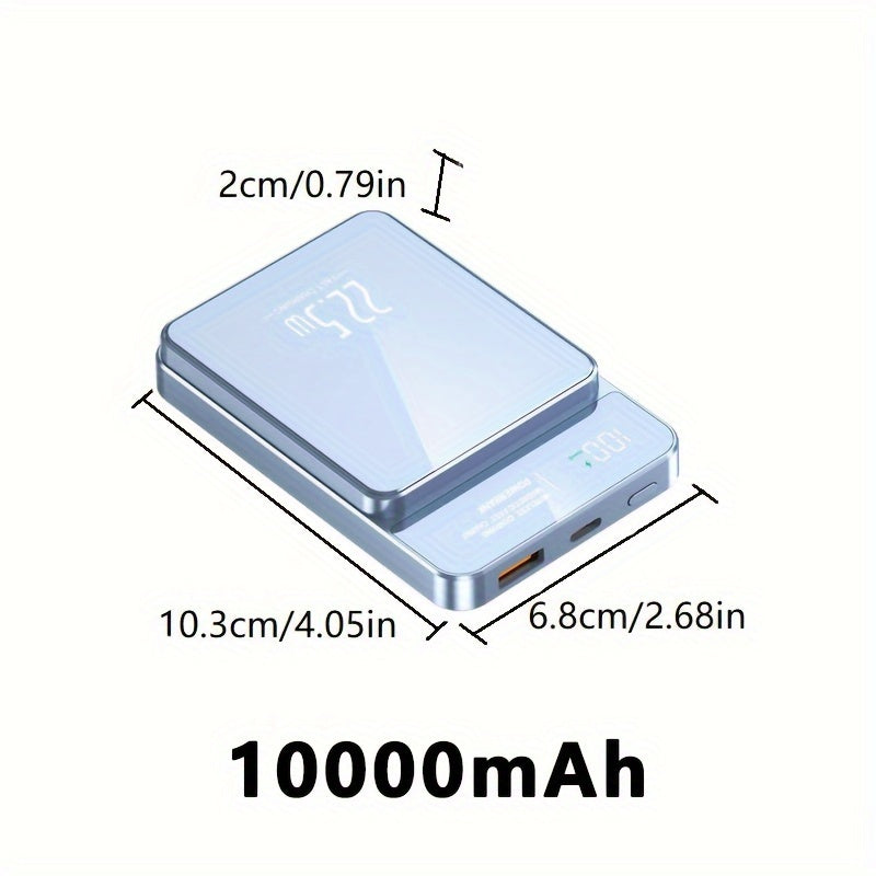 5000mAh Power Bank with Digital Display Magnetic Fast Charging 15W 22.5W