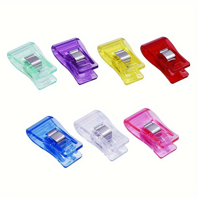 Multicolor Craft Clips for Sewing Crochet Knitting Quilting Binding Fabric Paper 20/50 Pack