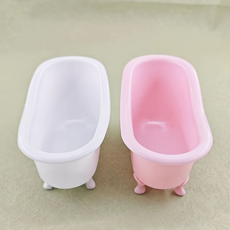 Ko'p funksiyali vannada saqlash qutisi - dush buyumlari, zargarlik buyumlari va makiyajni tartibga solish uchun ajoyib. Shuningdek, u uy hayvonlari uchun hammom yoki mini sovun qutisi sifatida ham ishlatilishi mumkin. Yaratilish uchun ideal uy bezaklari.