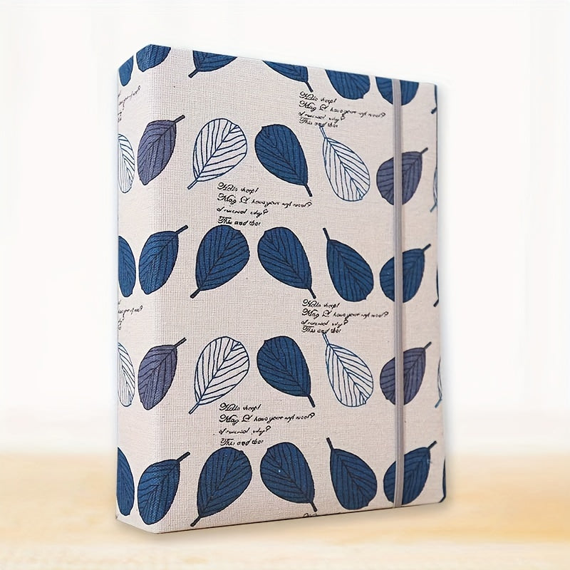 Фотоальбом на 200 карманов, 15,24 см, завязанный веревкой - Идеально для детей, семей, пар, студий - Отличный подарок на Хэллоуин, День благодарения и Рождество