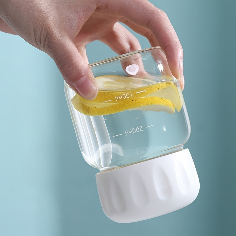 Shisha suv idishi, BPA-siz, faqat qo'lda yuvish, engil, dumaloq shakl, shaffof, portativ kichik o'lcham.