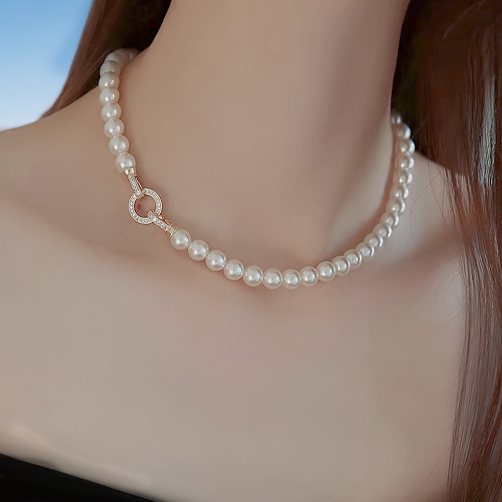 Uchta Yuqori Bo'yin Zanjiri to'plami, Tabiiy Shirin Suv Marvaridlari, Qobiq va Ona Marvarid Beadlari bilan Birga Ayollar uchun Mos Keltirilgan Bilaguzuk