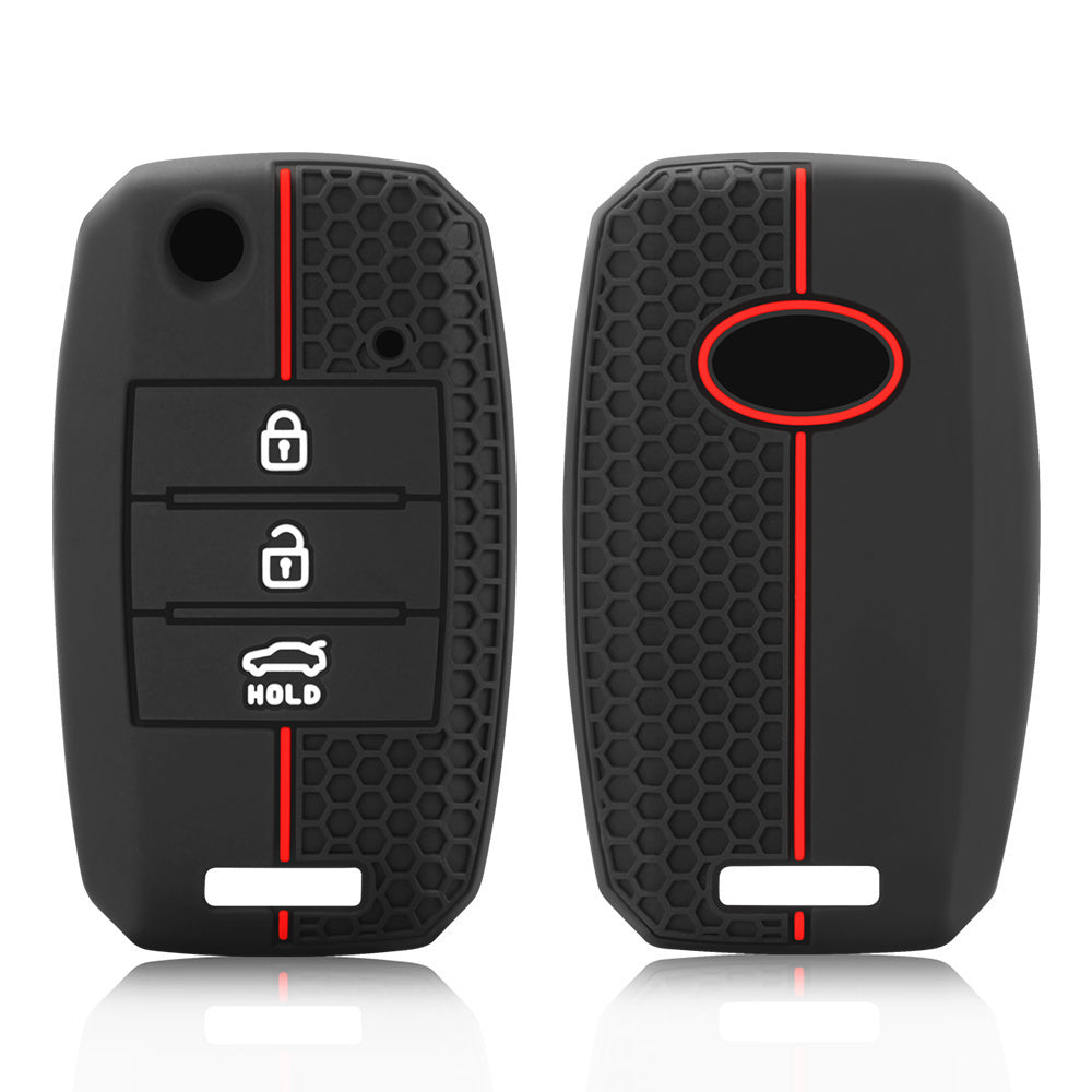 Universal Silicone Car Key Cover Keycase for Kia Models Protective Shell