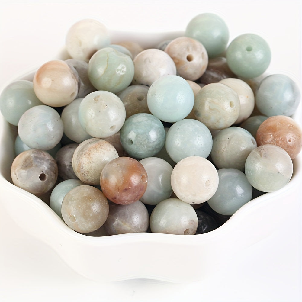 Natural Amazonite Beads Pack of 30 37 45 59 90 Pieces 4mm 6mm 8mm 10mm 12mm Jewelry Making