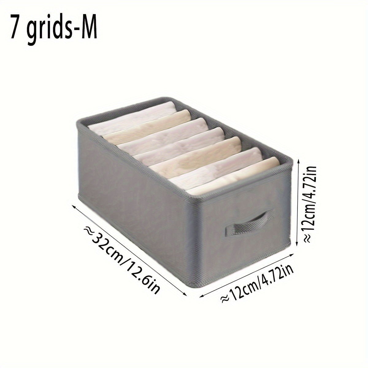 Foldable Fabric Clothes Organizer with Drawer Storage for Pants and Apparel