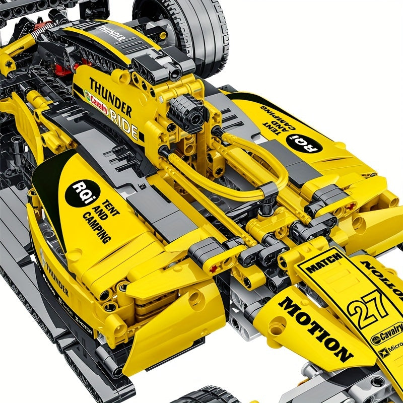 Educational Building Blocks for Formula and Supercar Models for Boys Age 6+