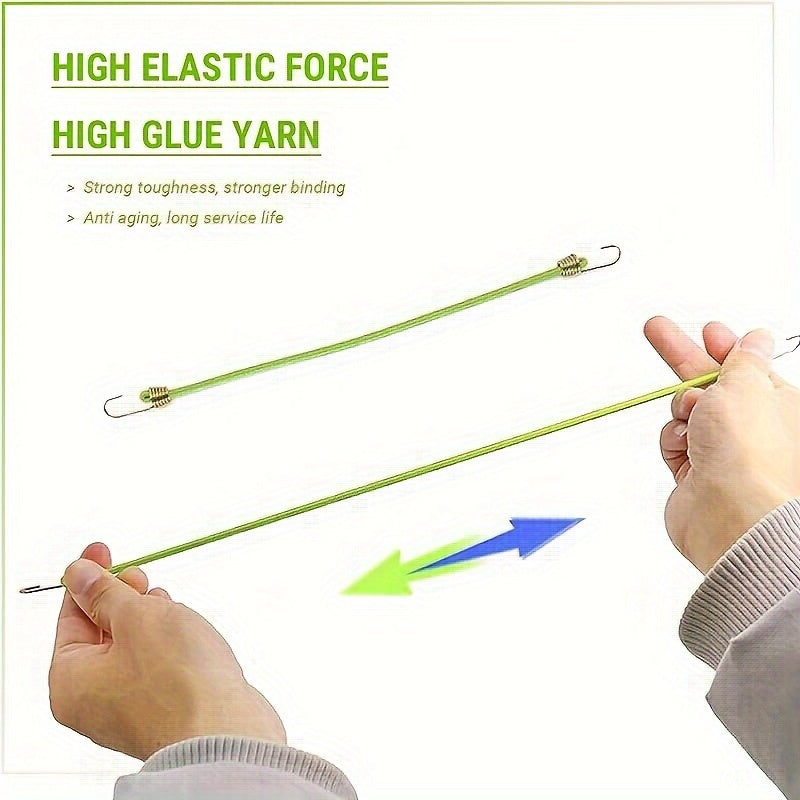 Correas elásticas para equipaje con ganchos de 6/12/24 piezas para acampar, bicicleta, furgoneta, sujeción de cobertores