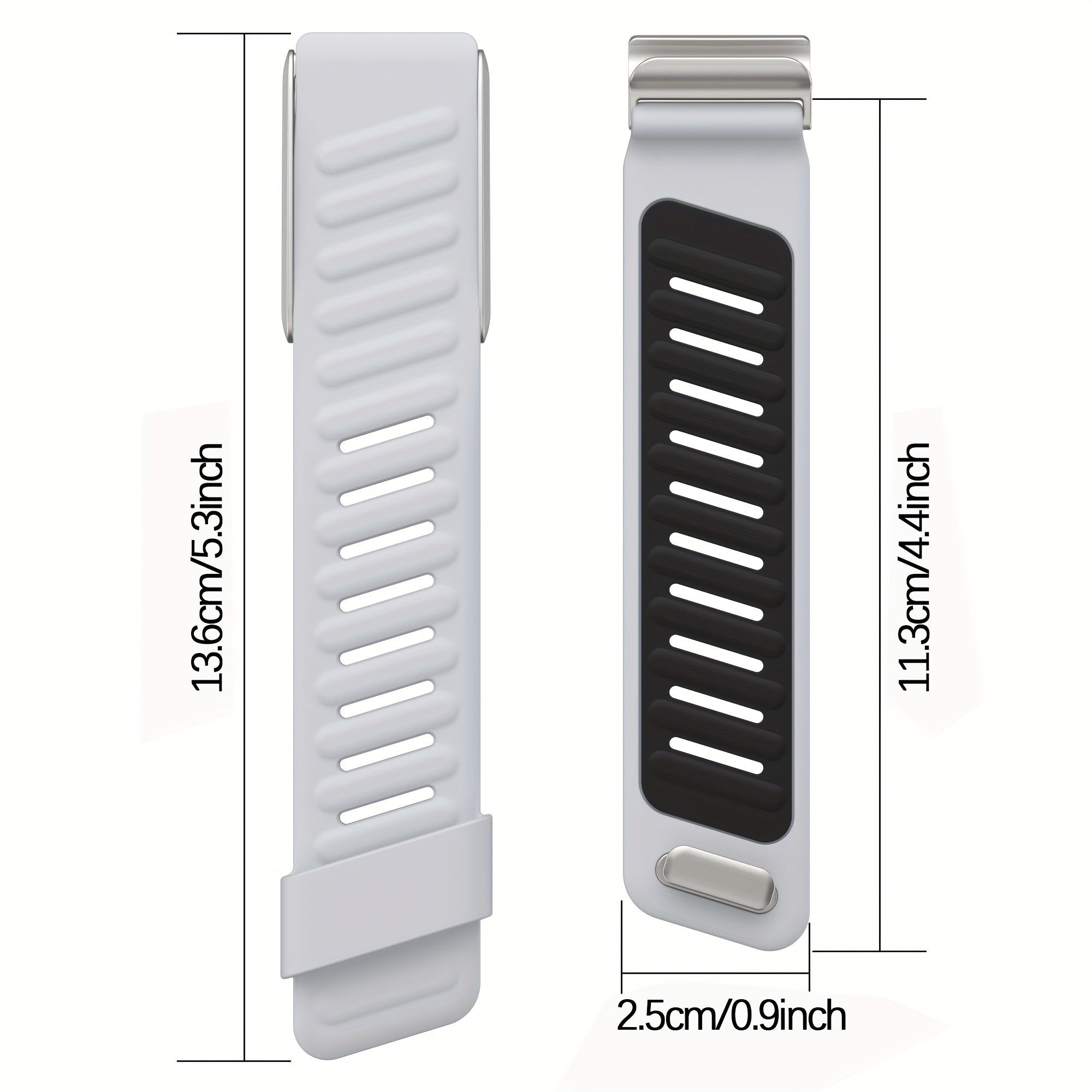 Adjustable Silicone Sport Wristband for Men and Women No Battery Included