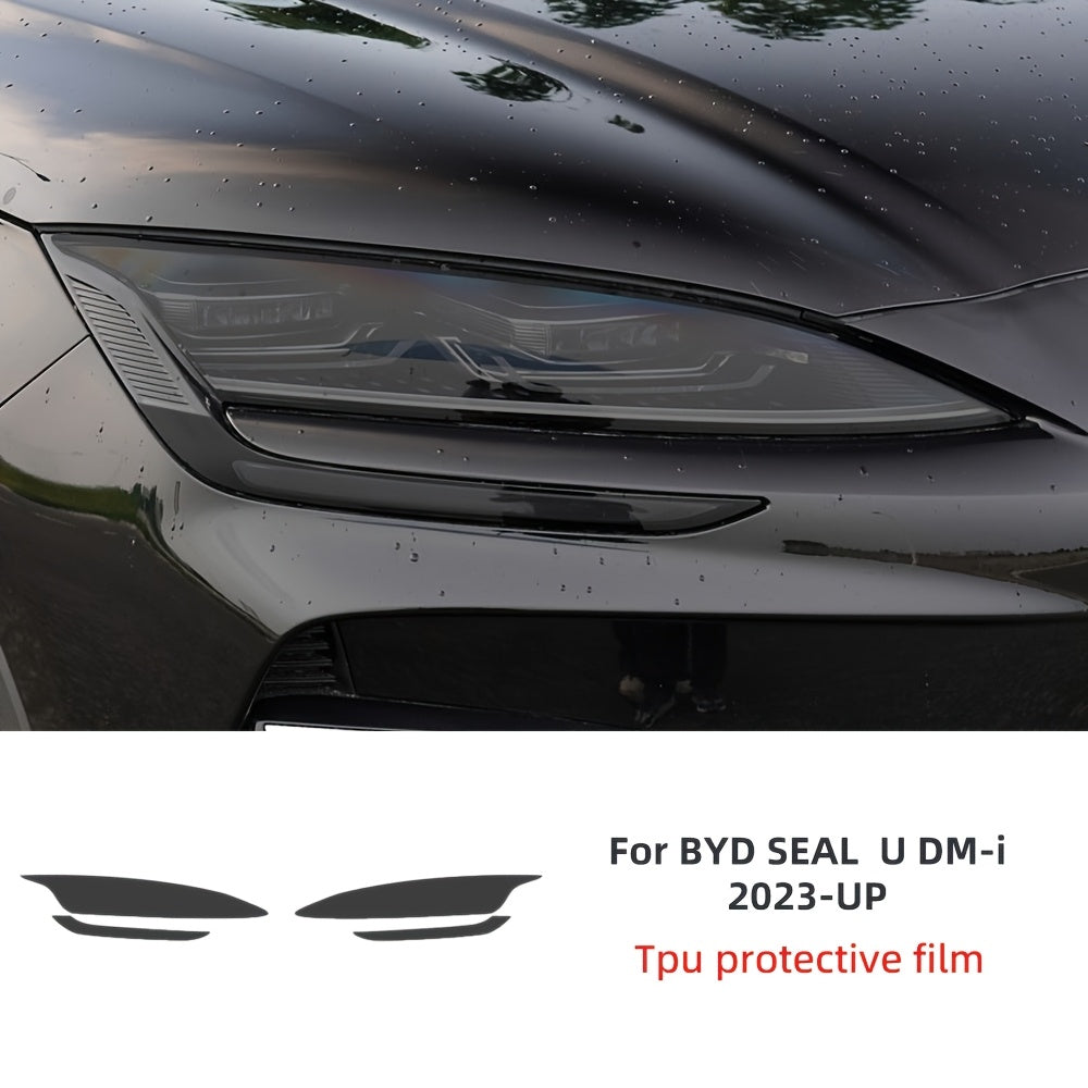 Universal Car Headlight Protector TPU Film for 2023+ Sedan SUV Anti-Scratch