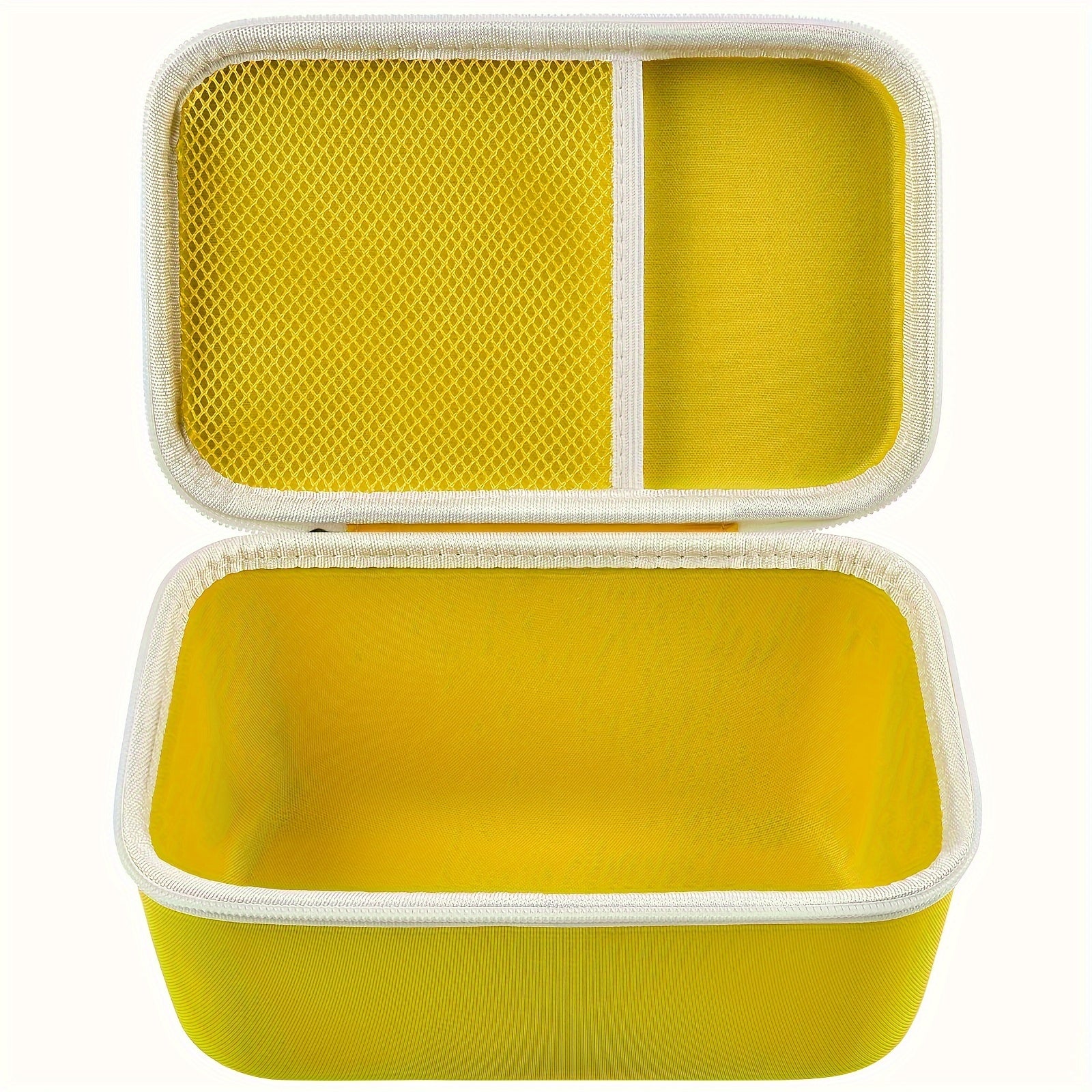 Travel Iron Organizer Case Durable EVA Gray Portable Storage with Mesh Pocket