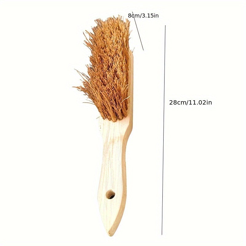 Bristle Fireplace Brush Coconut Palm Cleaning Tool for Fireplaces