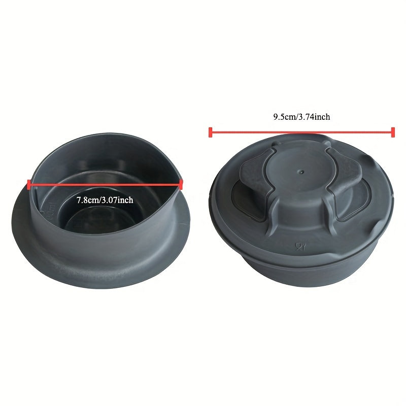 Silicone Measuring Cup Lid for Thermomix TM5 TM6 Blender Food Safe Seal Cover with Measurement Scale