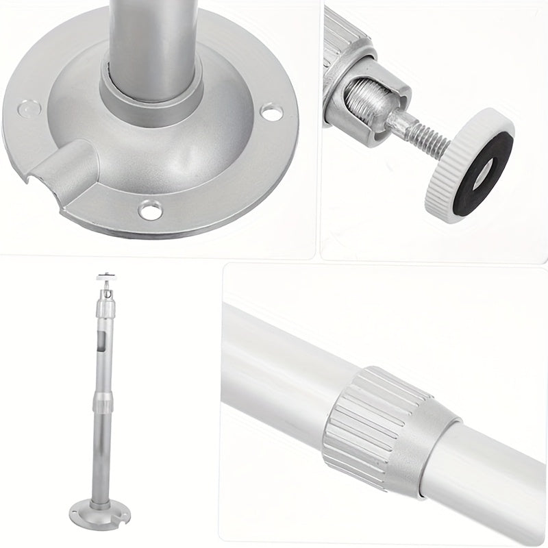 Soporte universal para proyector de techo y pared, altura retráctil 20,07-39,88cm para cámaras de vídeo CCTV DLP