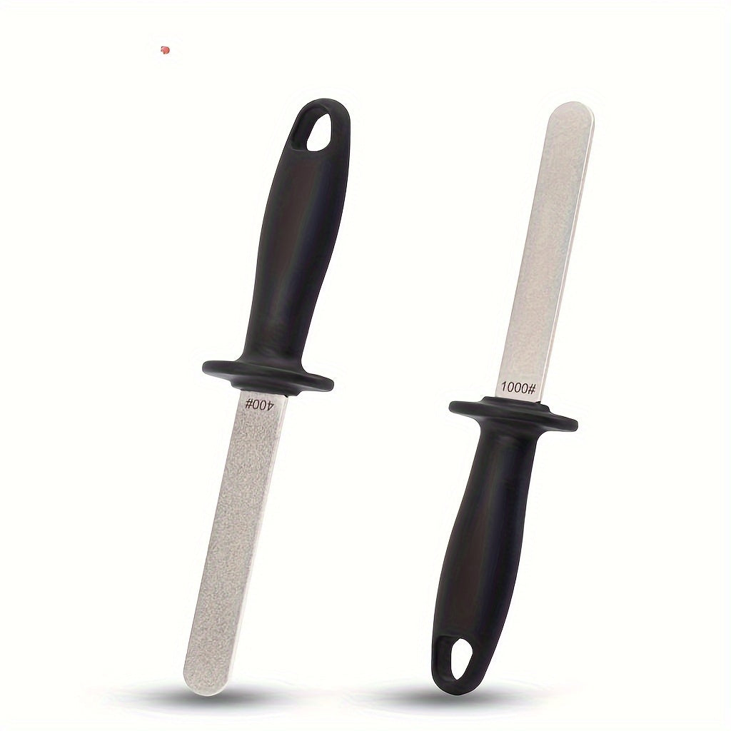 Double-Sided Kitchen Knife Whetstone Sharpener 150/320 and 400/1000 Grit