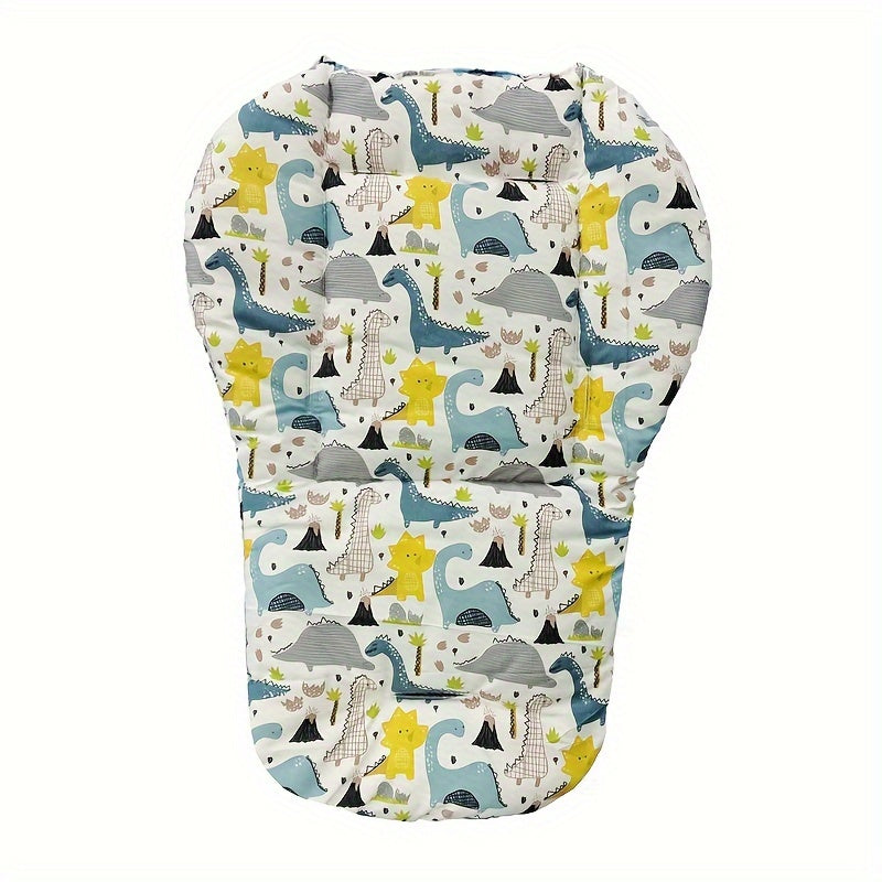 Cartoon Stroller Seat Cushion Soft Cotton Pad for Comfort and Support