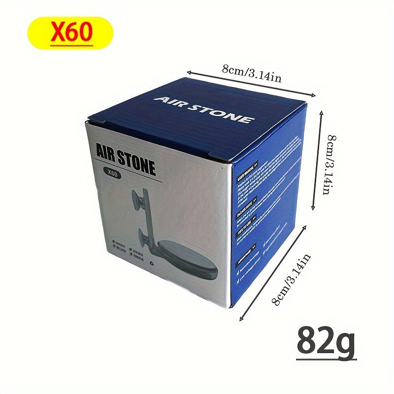 Aquarium Air Stone Kit Nano Bubble Diffuser with Quiet Control Valve for Fish Tanks