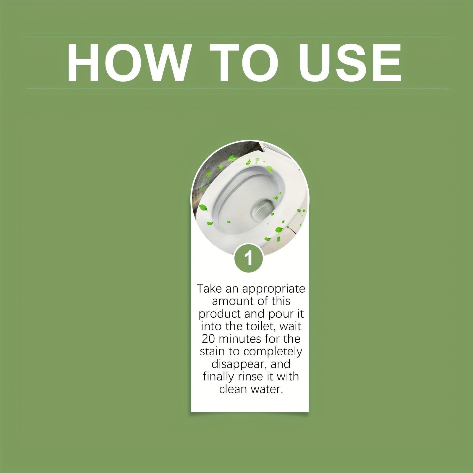 Tozalash uchun hojatxona idishi uchun gipoallergik, qoldiqsiz, 100ml keramik hidi yangilovchi