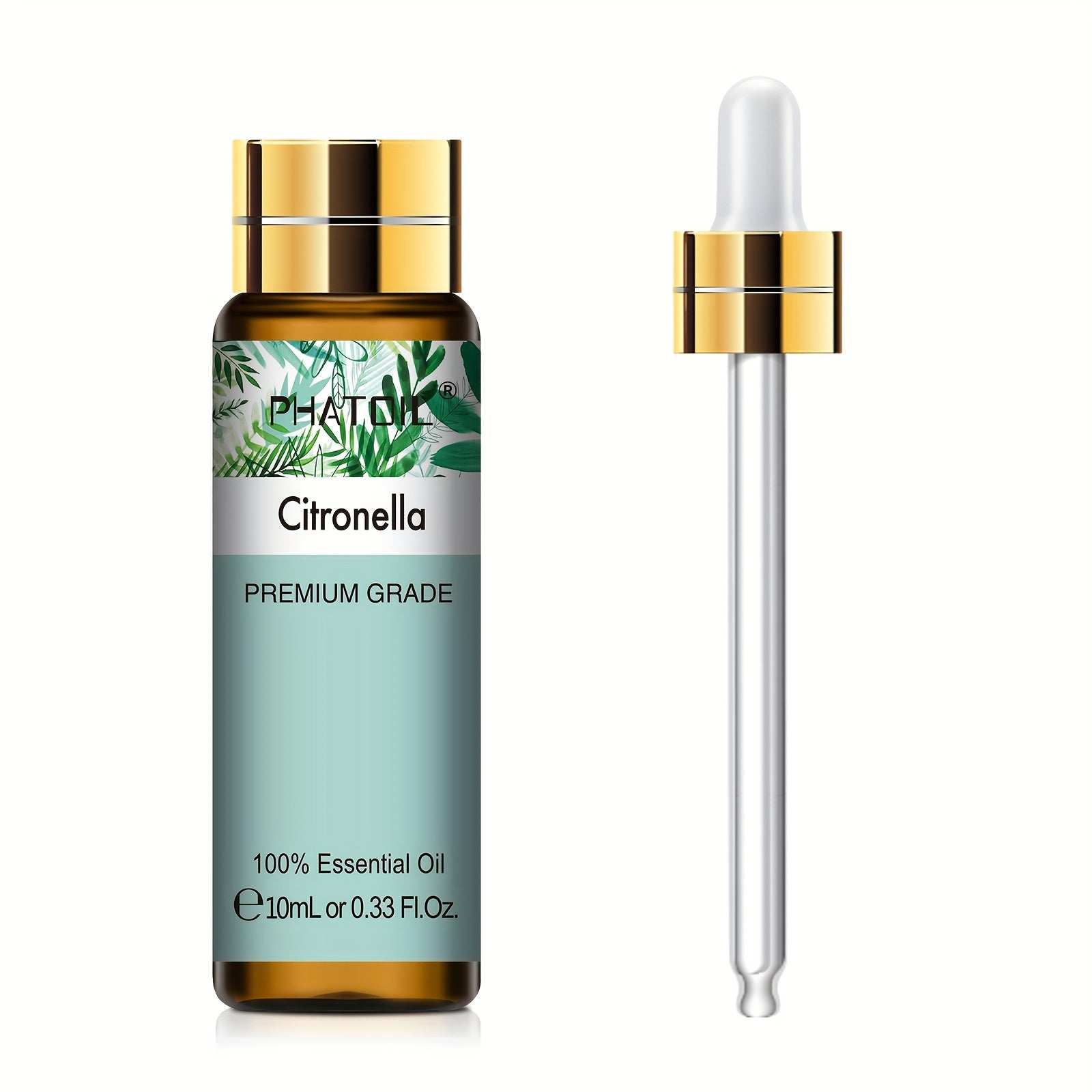 PHATOIL Efir moyi Yagona 10ml - Kayfiyatni ko'taruvchi aromaterapiya suvi, ko'p maqsadli foydalanish, yuqori sifatli, oqmas, UV nurlanishiga chidamli - 1 shisha