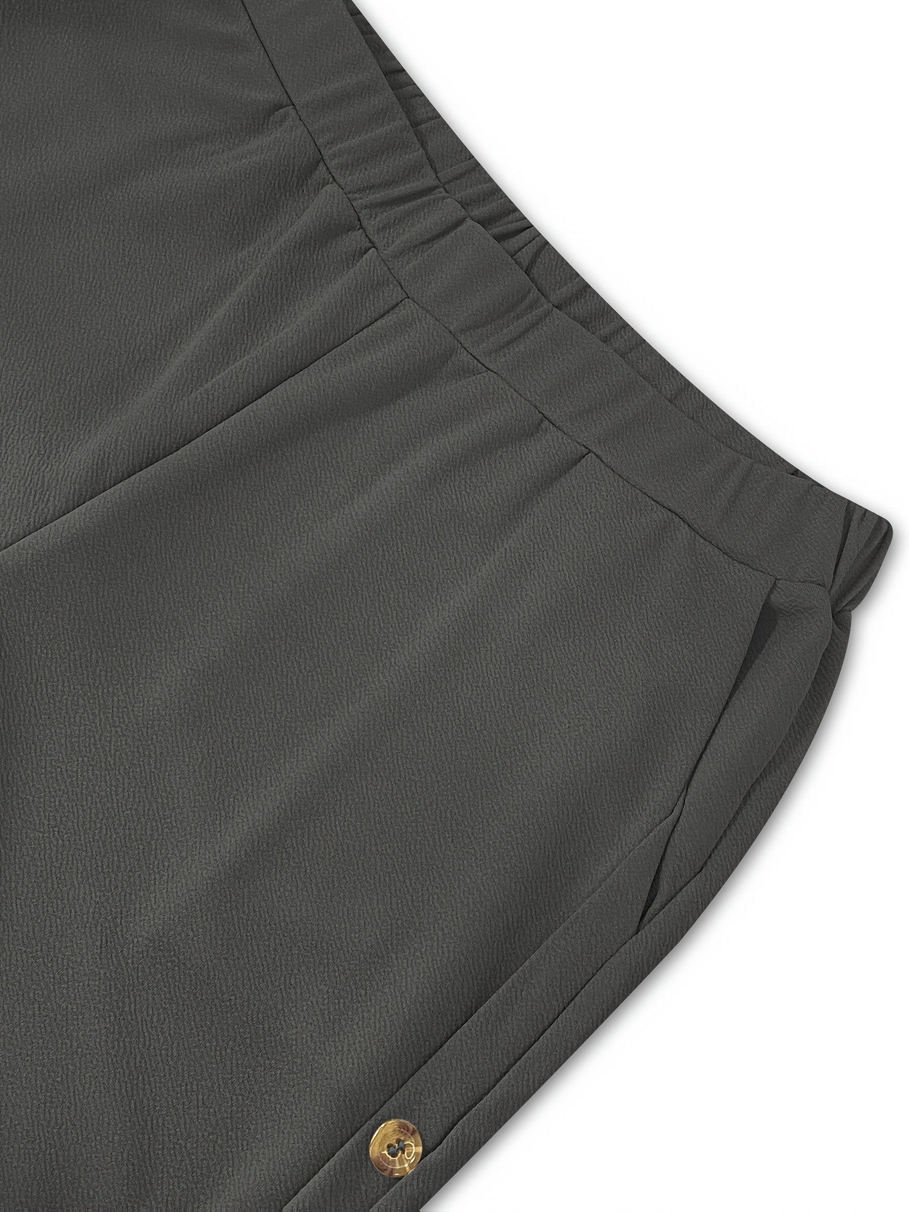 Women's Plus Size Wide Leg Pants Soft Knit Comfortable Fall Streetwear