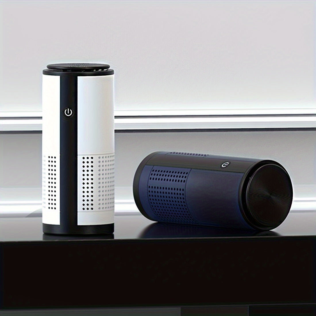 Portable HEPA Air Purifier with Battery and USB Power for Travel and Home