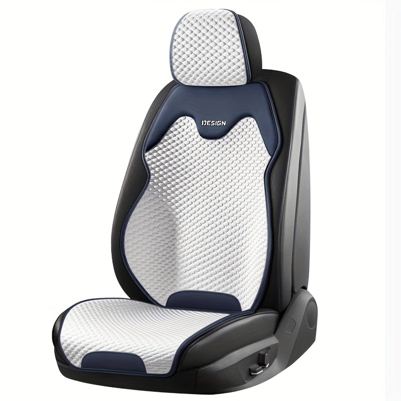 3-Piece Waterproof Car Seat Cover Set with Floor Mats Universal Fit for Cars Trucks Vans SUVs