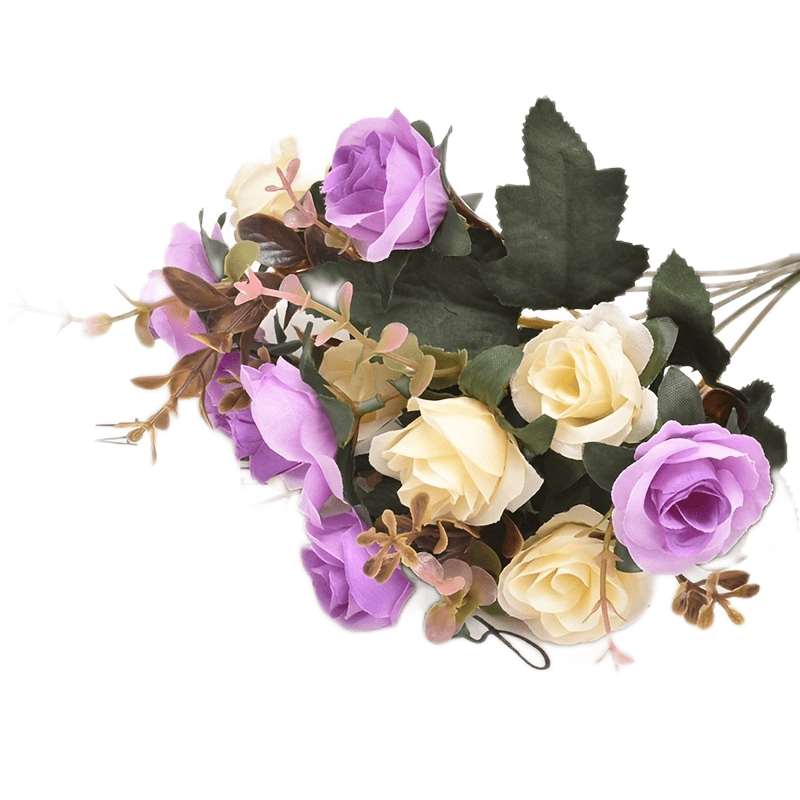 Uy bezaklari va to'y buketlari uchun sun'iy kuz gulzorlari