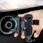 Universal avtomobil telefon qoʻltiqi, dumaloq havo chiqarish uchun gravitatsiya montaji