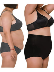 Women's Seamless High-Waist Shaping Shorts Black Pink Purple Tummy Control