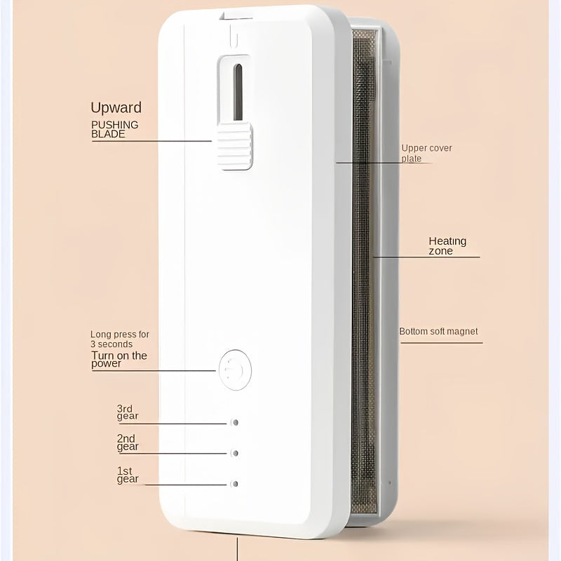 1300mAh batareyali mini yopish, qayta to'ldiriladigan, tez ovqat va sumka yopish uchun asbob