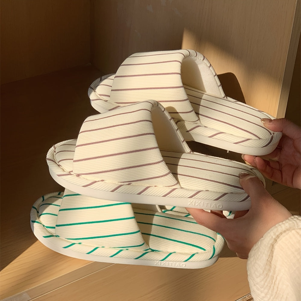 Women's Indoor Slip-On House Shoes All-Season Non-Slip Cushioned Comfort