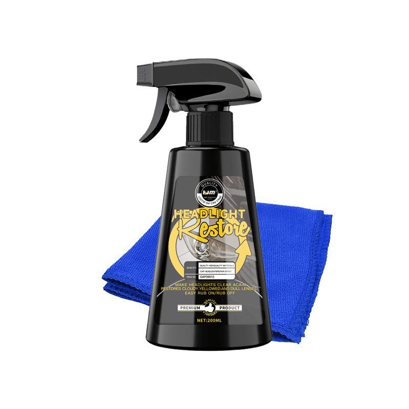 Kit de restauración de faros de cerámica Universal de 200ml, herramienta de reparación de luces de coche