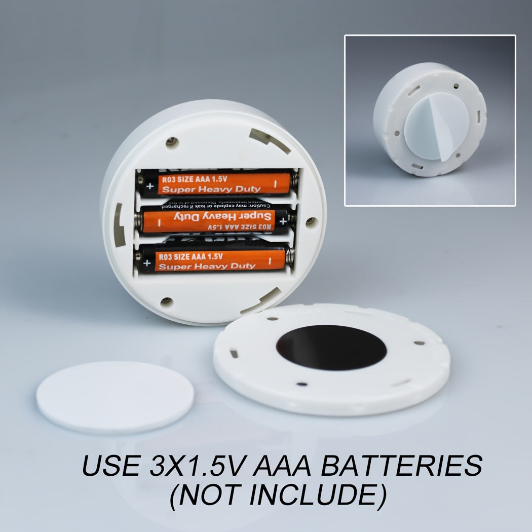 Iliq yorug'likdagi LED shkaf itarish chiroqlari, 1, 3, 4 yoki 6 ta to'plamlarda mavjud. 3 ta AAA batareya talab etiladi (kiritilmagan). Oshxona, shkaf, javon va stolda yoritish uchun ideal.