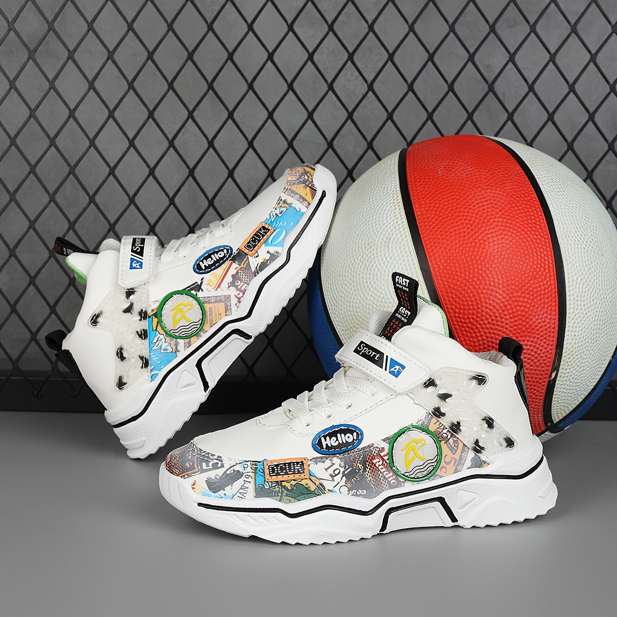 Мужские повседневные кроссовки на среднем ходу с нескользящей резиновой подошвой, весна-лето, прочные