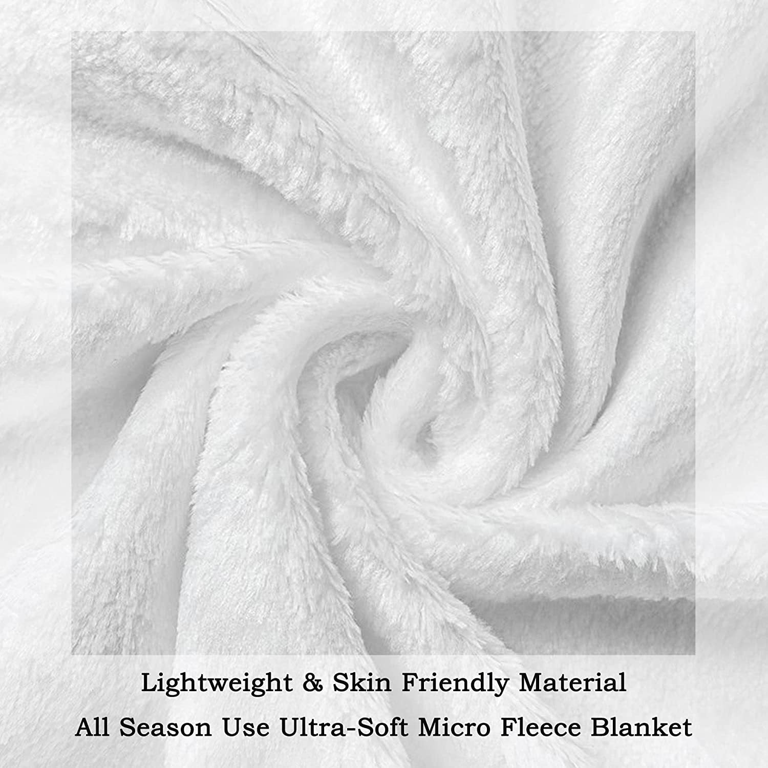 Personalized Soft Flannel Pet Blanket for Dogs and Cats All-Season Cozy Sofa Mat