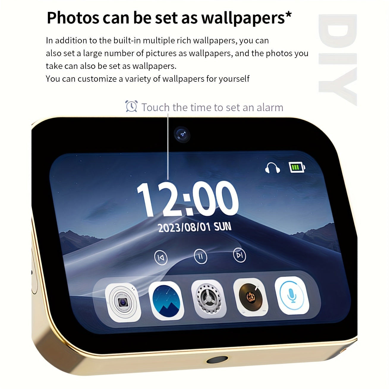 4K 64MP Digital Camera with Autofocus Touch Screen Tripod Lens Rechargeable Battery