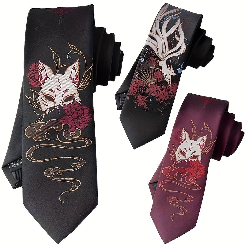 Anime Fox Neck Tie Cosplay Accessory for JK Clothing and Costumes
